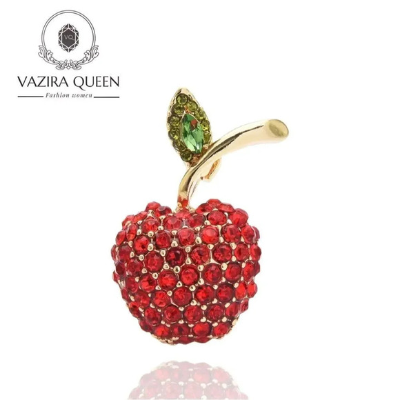 VQ Cherry Brooch - Picture 1 of 5